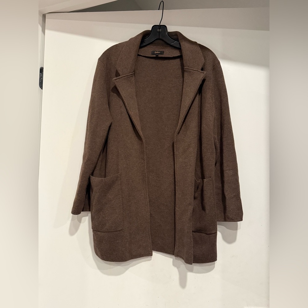 Quince Brown Blazer - Picture 2 of 5
